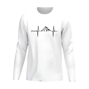Heartbeat V1 Men Long Sleeve Shirt